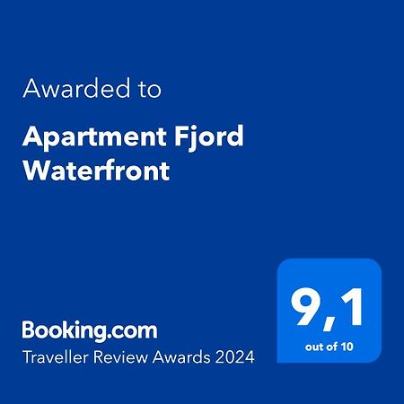 Apartment Fjord Waterfront Κότορ Εξωτερικό φωτογραφία